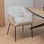 Scandinavische eetkamerstoel Jens off white
