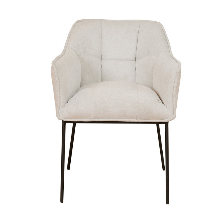 Scandinavische eetkamerstoel Jens off white