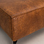 Hocker Kansas eco-leer cognac
