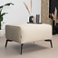 Hocker Vegas beige velvet