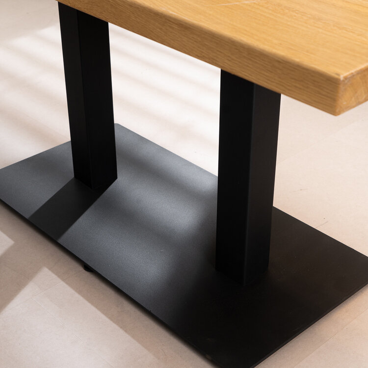 Eettafel Sven eikenhout 140 x 80 cm