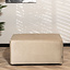 Hocker Memphis velvet beige