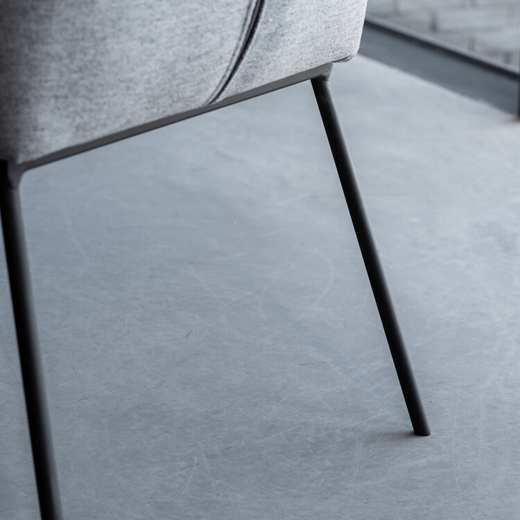 Scandinavische eetkamerstoel Jens antraciet