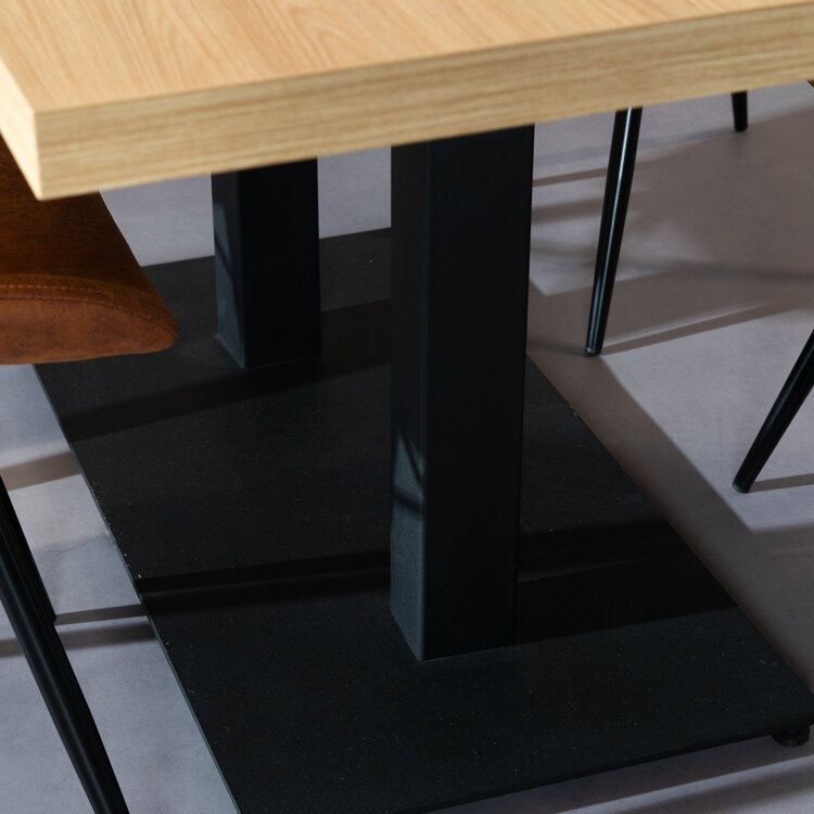 Eettafel Nils melamine eiken 140 x 80 cm