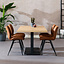 Eettafel Nils melamine eiken 160 x 80 cm