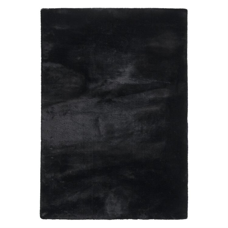 Vloerkleed Cato zwart 160x230 cm