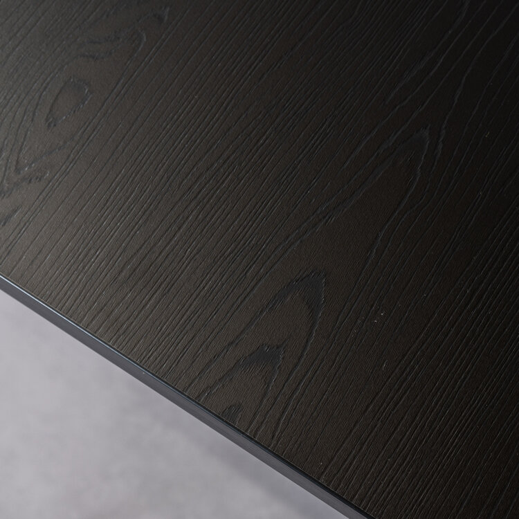 Bartafel Disa melamine zwart 160 x 80 x 109 cm