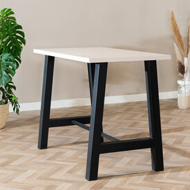 Bartafel Disa melamine beige 140 x 80 x 109 cm