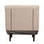 Slaapfauteuil Hanna gerecyclede stof beige