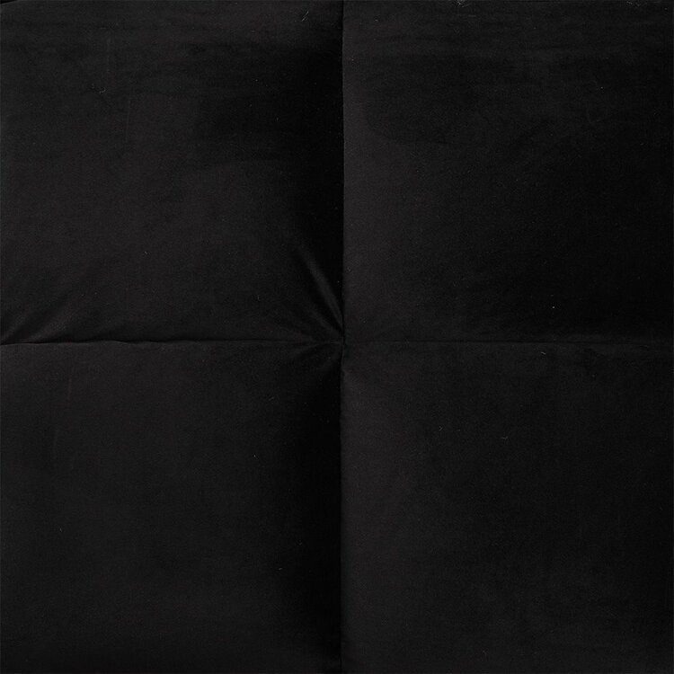 Velvet slaapbank 1,5 persoons Timo zwart