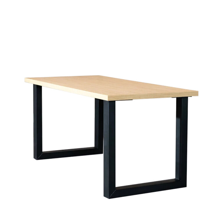 Eettafel Alec melamine eiken 160 x 80 cm