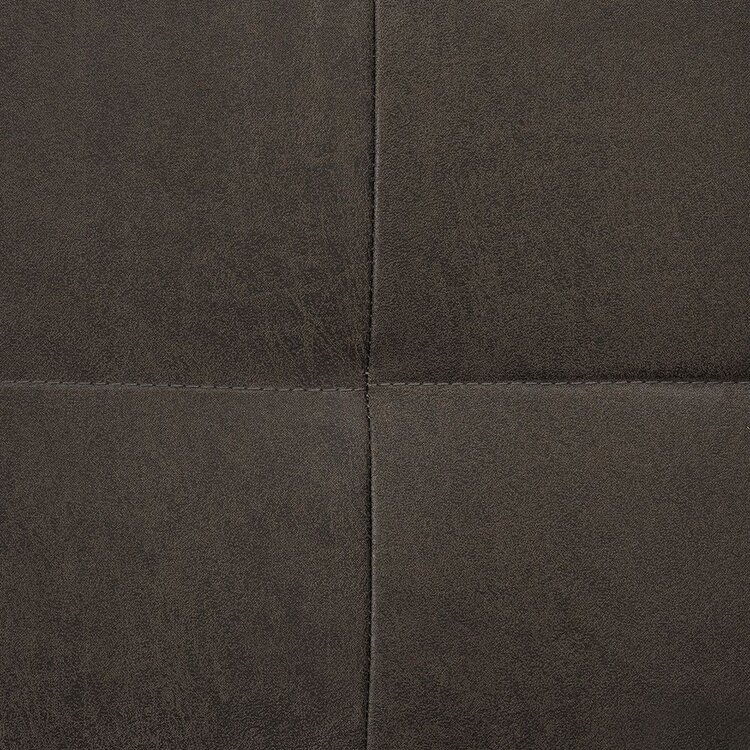 Slaapfauteuil Hanna antraciet eco-leer