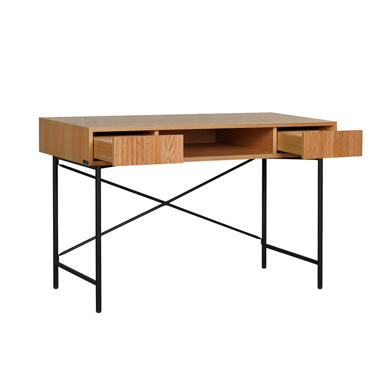 Bureau Maury blank eiken 120x55x77 cm
