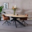Eettafel Dio melamine eiken ovaal 270 x 130 cm