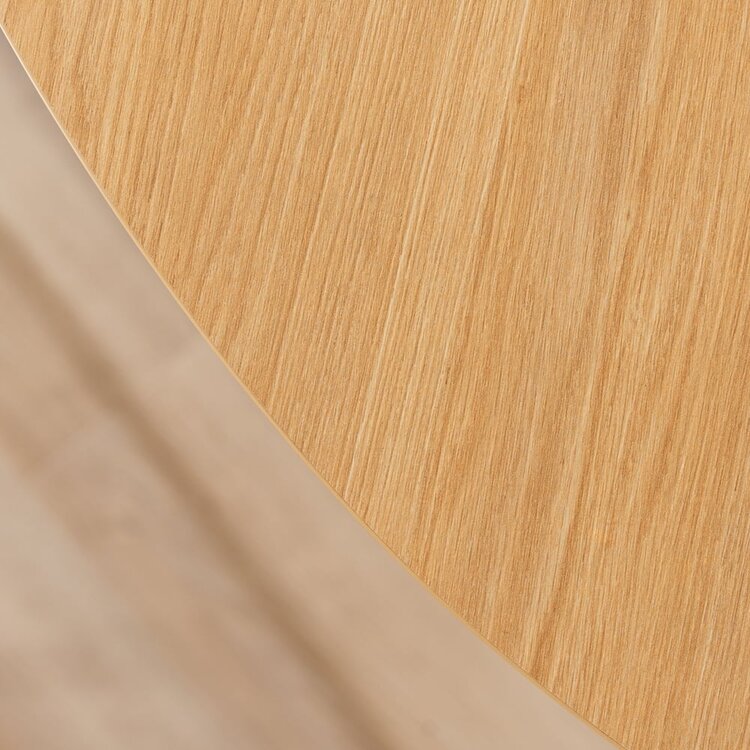 Eettafel Carl melamine eiken ovaal 270 x 130 cm