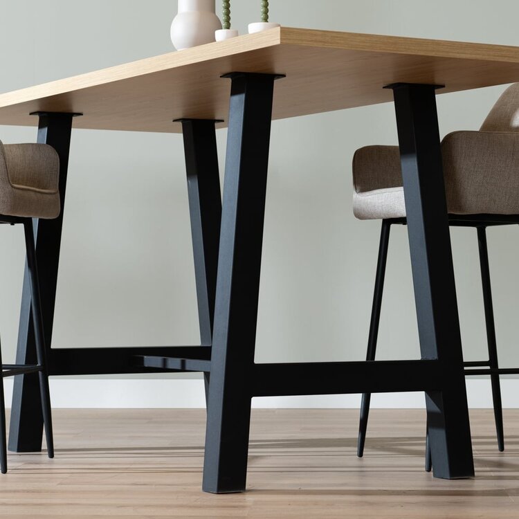 Bartafel Disa melamine eiken 220 x 90 cm