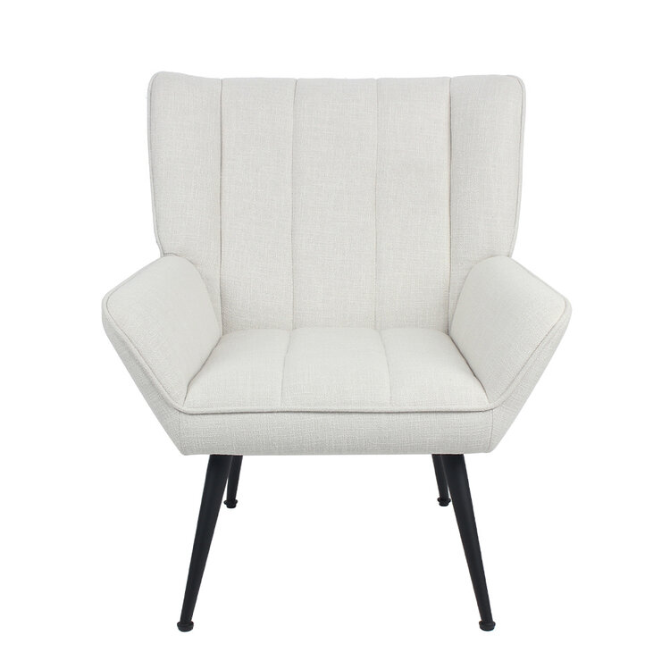Fauteuil City linnen off white