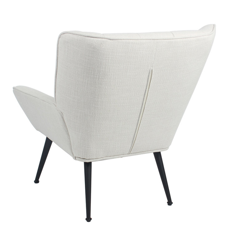 Fauteuil City linnen off white