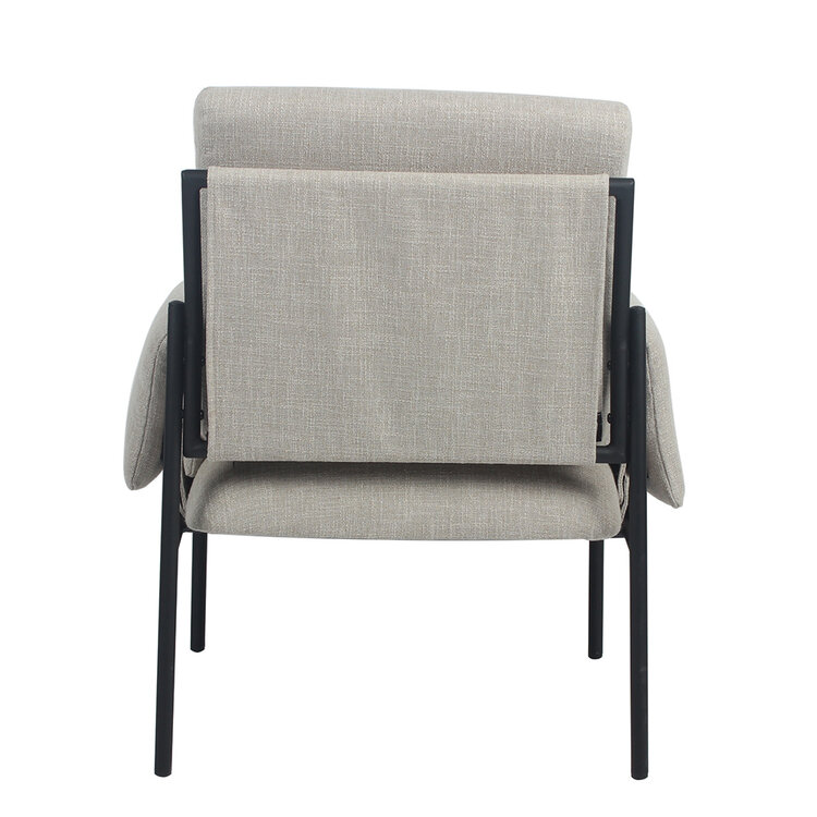 Fauteuil Urban linnen taupe