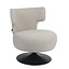 Fauteuil Metro draaibaar linnen taupe