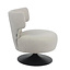 Fauteuil Metro draaibaar linnen taupe
