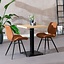 Bistrotafel Nils melamine eiken 60 x 60 cm