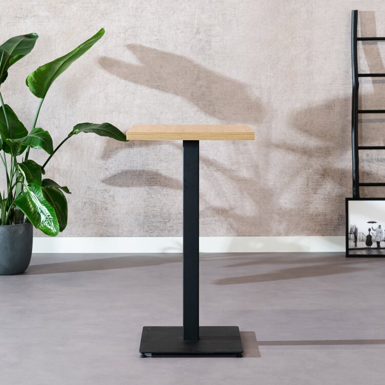 Bartafel Nils melamine eiken 60 x 60 x 109 cm