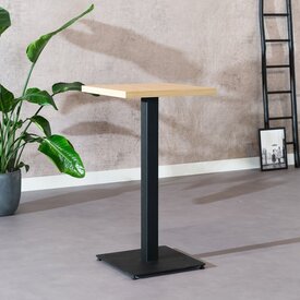 Bartafel Nils melamine eiken 60 x 60 x 109 cm