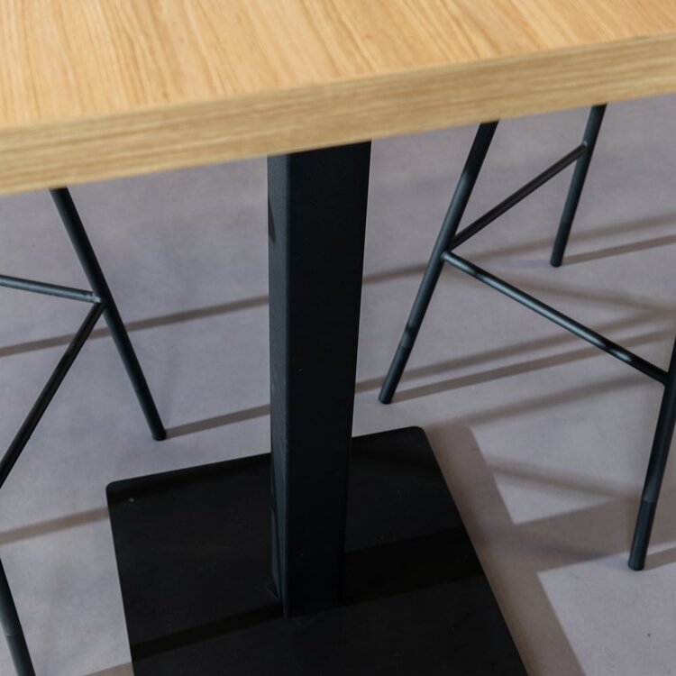 Bartafel Nils melamine eiken 70 x 70 x 109 cm