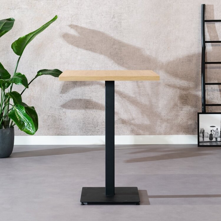 Bartafel Nils melamine eiken 80 x 80 x 109 cm