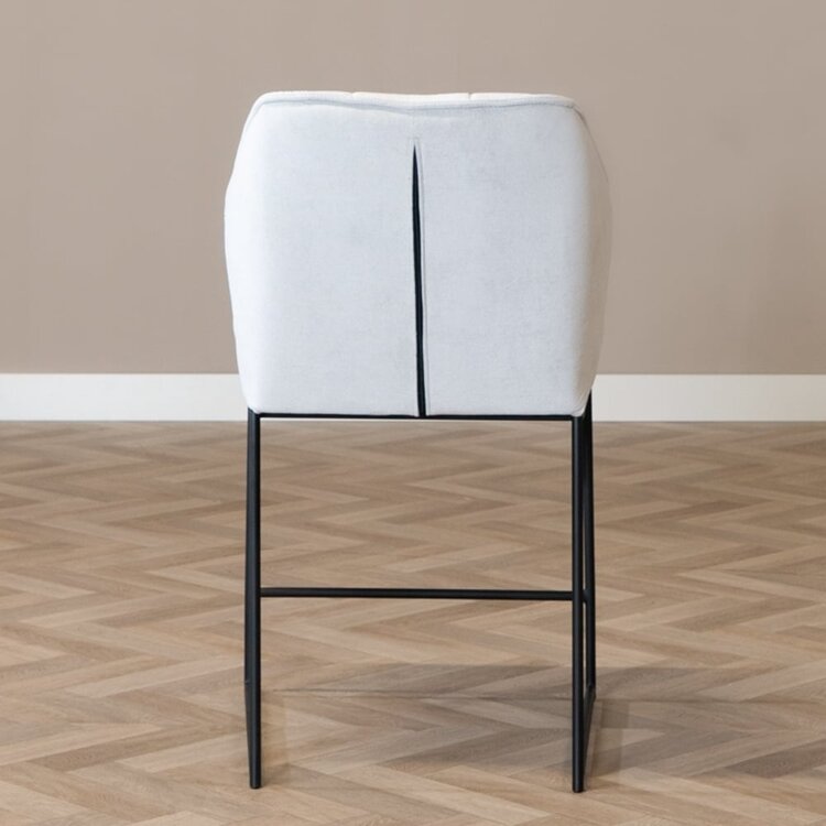 Scandinavische barkruk Jelle off white 70 cm