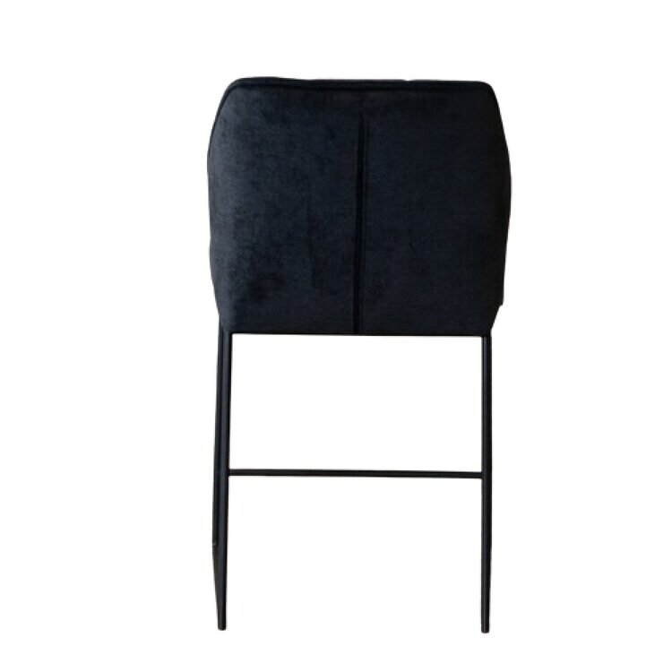 Scandinavische barkruk Jelle zwart 70 cm