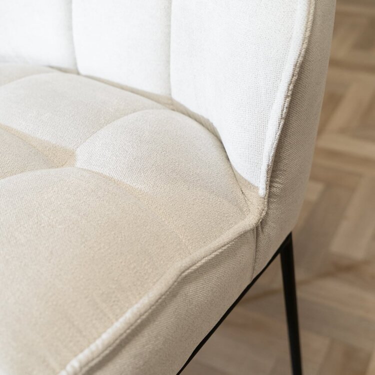 Scandinavische barkruk Jelle off white 82 cm