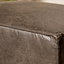 Hocker Memphis eco-leer antraciet
