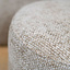 Poef Feline chenille stof taupe