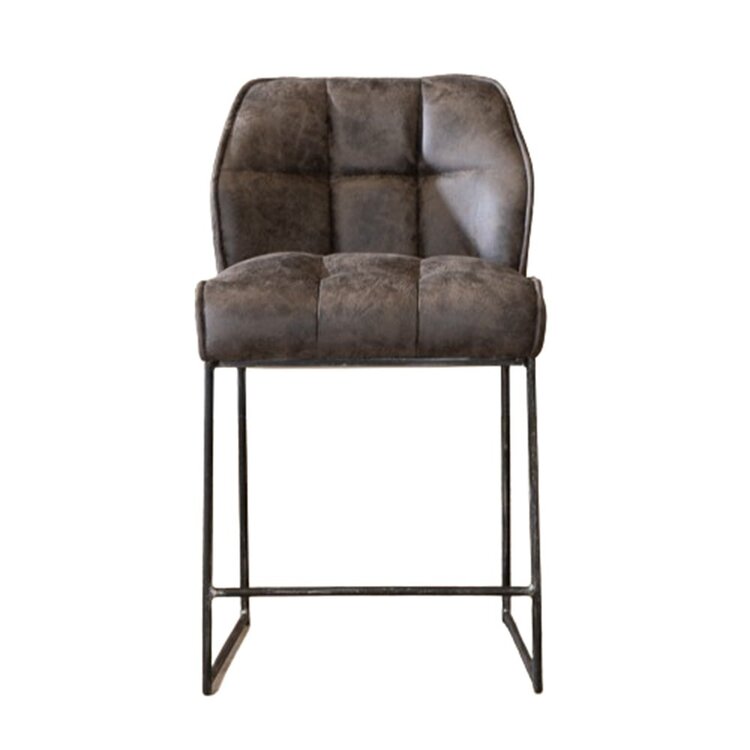 Industriële barkruk Abel antraciet 70 cm