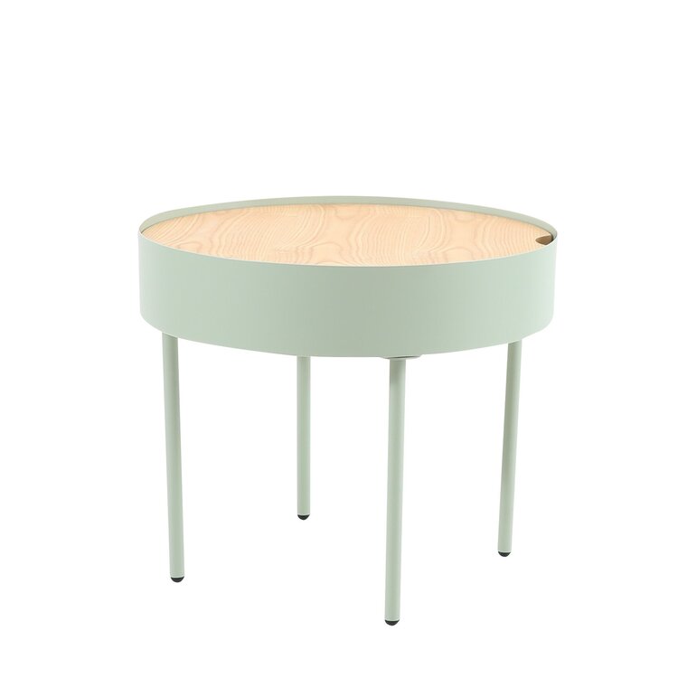 Salontafel rond Zita lichtgroen