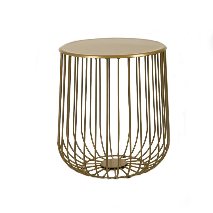 Salontafel Tygo goud metaal