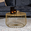 Salontafel Senna goud metaal
