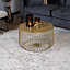 Salontafel Senna goud metaal