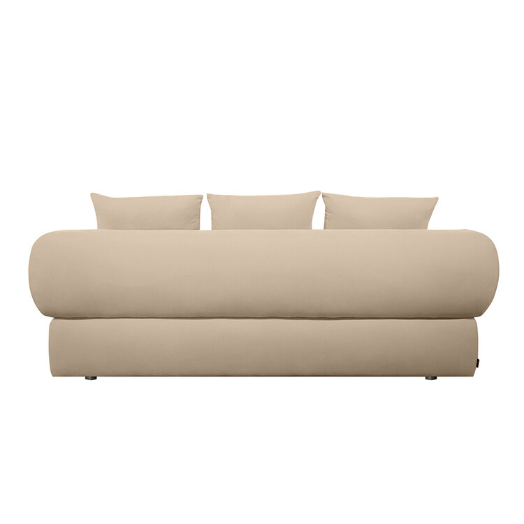 3-zitsbank Palermo velvet beige