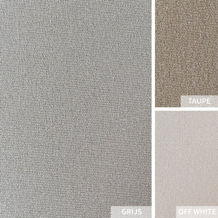 Scandinavische barkruk Lova gerecyclede stof grijs 68 cm