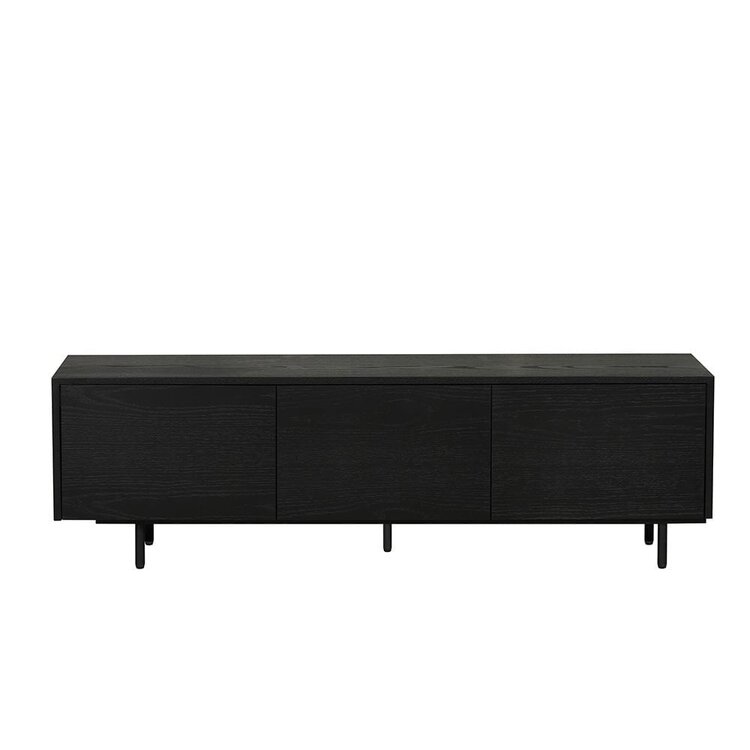 Tv-meubel Thomas zwart eiken 150 cm