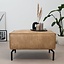 Hocker Kansas eco-leer beige