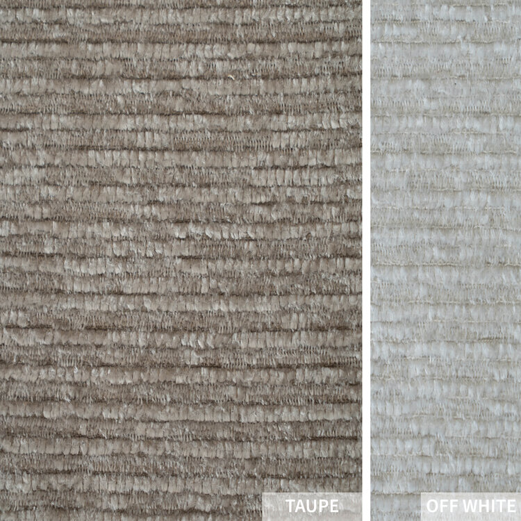 Hocker Kansas ribstof taupe