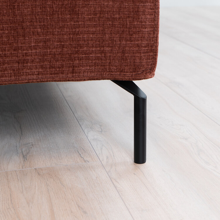 3-zitsbank Kansas koper ribstof