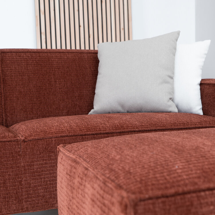 3-zitsbank Kansas koper ribstof