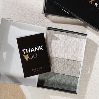 Stofstalen kit Grande gerecycled polyester