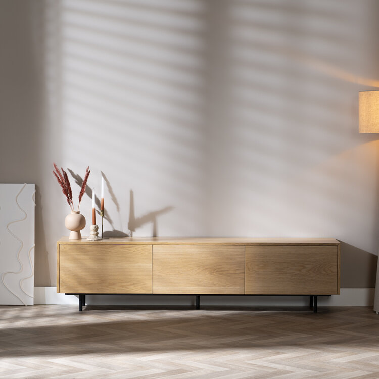 Tv-meubel Thomas blank eiken 180 cm
