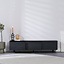 Tv-meubel Thomas zwart eiken 180 cm